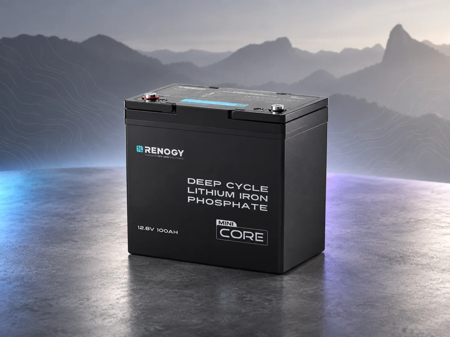 Bateria Renogy Core Mini 12,8 V 100 Ah