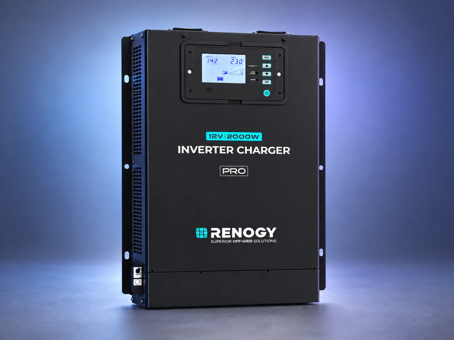 Inversor Carregador Pro Renogy 12 V 2000 W