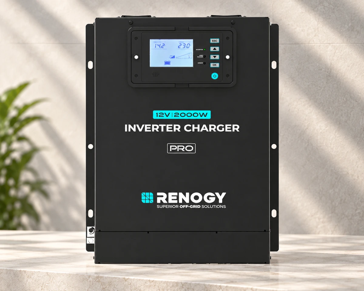 Inversor Carregador Pro Renogy 12 V 2000 W